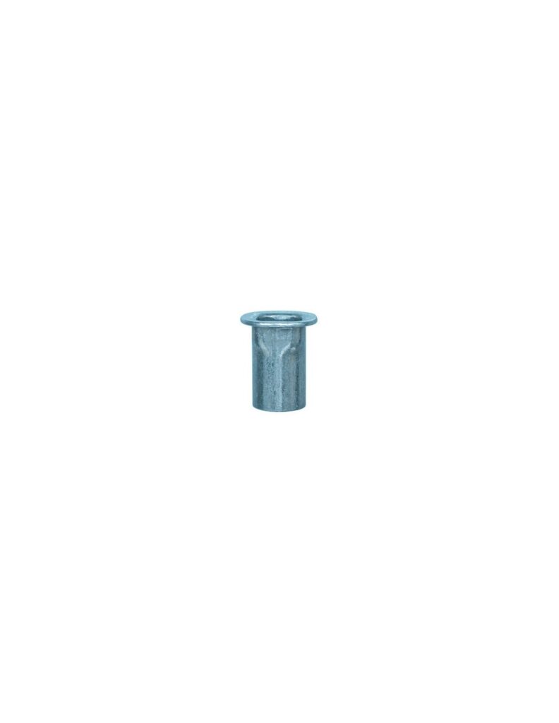 STEEL CRIMPING NUT M6-1.00 0,8 → 1 mm