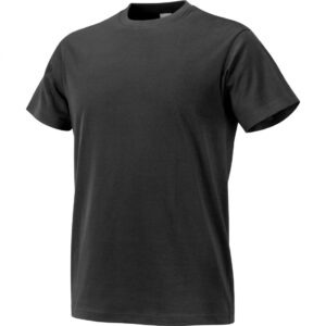 T-SHIRT 100% COTTON ESSENTIAL BLACK, Μέγεθος M