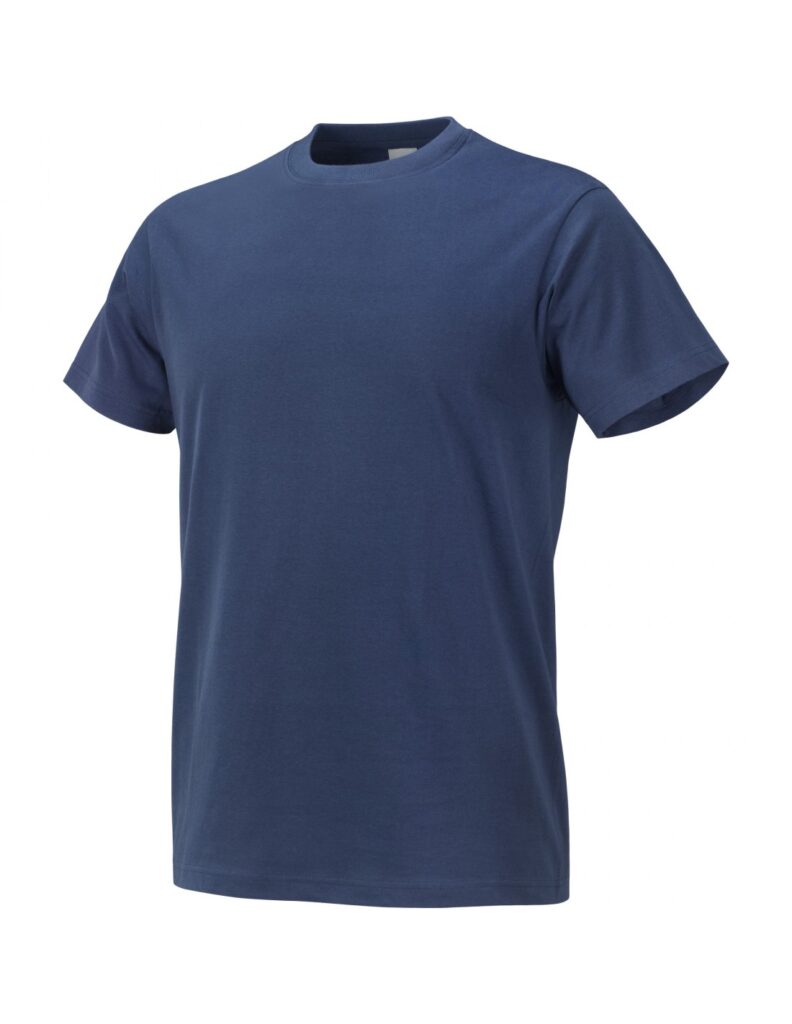 T-SHIRT 100% COTTON ESSENTIAL BLUE, Μέγεθος M