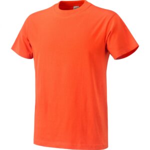 T-SHIRT 100% COTTON ESSENTIAL ORANGE, Μέγεθος M