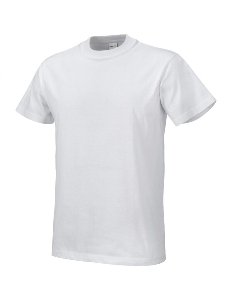 T-SHIRT 100% COTTON ESSENTIAL WHITE, Μέγεθος M