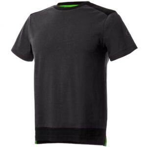 T-SHIRT NICE STRETCH GREY - BLACK, Μέγεθος XL