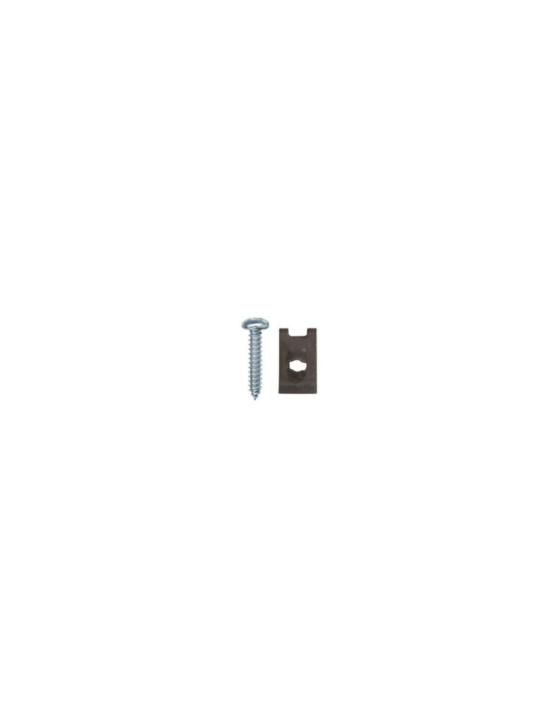 U-NUT CLIP WITH PAN HEAD SCREW Ø 4,8 x 25 mm