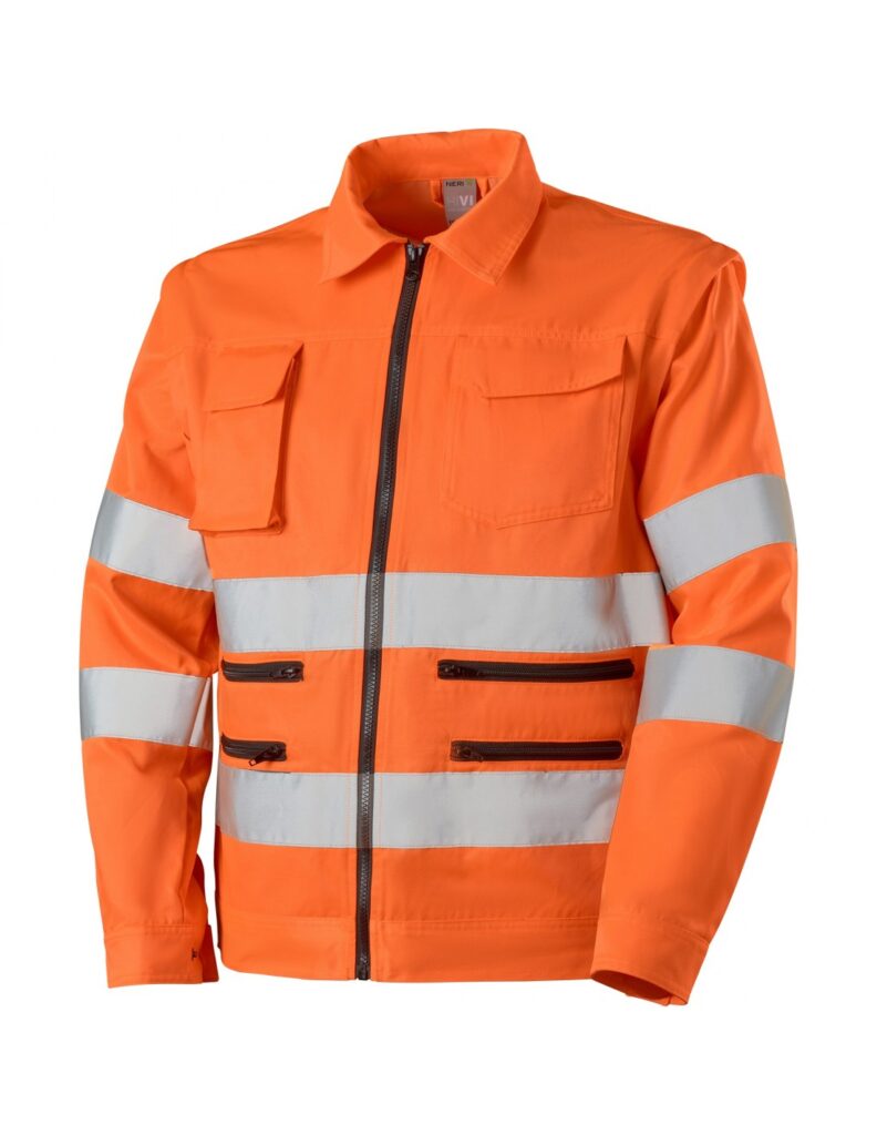 ΑΝΑΚΛΑΣΤΙΚΟ JACKET - ΑΜΑΝΙΚΟ ΕΡΓΑΣΙΑΣ SANTA FE ORANGE, Μέγεθος XL