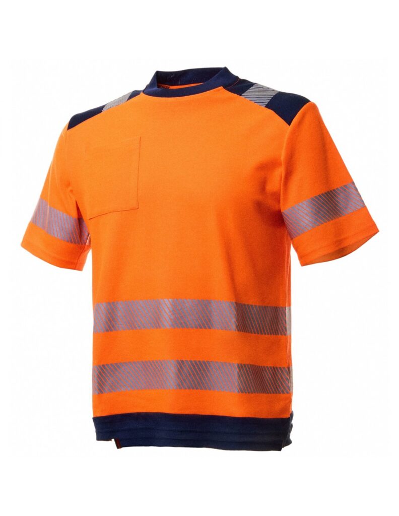 ΑΝΑΚΛΑΣΤΙΚΟ T-SHIRT HOLBROCK ORANGE, Μέγεθος XXL