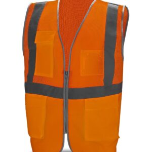 ΑΝΑΚΛΑΣΤΙΚΟ ΓΙΛΕΚΟ ΕΡΓΑΣΙΑΣ ESVET ΠΟΡΤΟΚΑΛΙ, Μέγεθος M