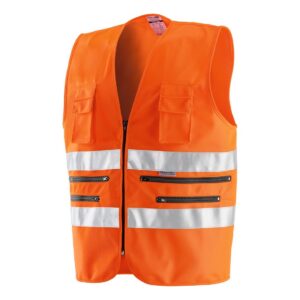 ΑΝΑΚΛΑΣΤΙΚΟ ΓΙΛΕΚΟ ΕΡΓΑΣΙΑΣ PREMIUM ORANGE, Μέγεθος XXL