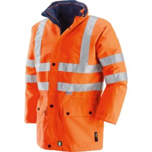 ΑΝΑΚΛΑΣΤΙΚΟ ΜΠΟΥΦΑΝ ΕΡΓΑΣΙΑΣ 3 in 1 ROMEA ORANGE, Μέγεθος L