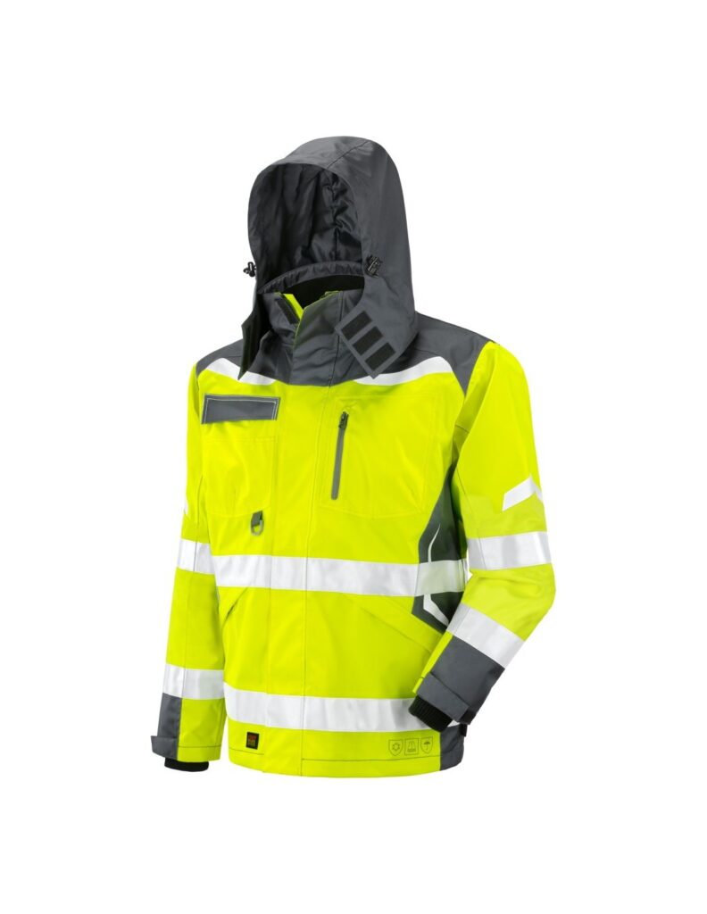 ΑΝΑΚΛΑΣΤΙΚΟ ΜΠΟΥΦΑΝ ΕΡΓΑΣΙΑΣ ΨΥΧΟΥΣ 3 in 1 CISA YELLOW, Μέγεθος XXL
