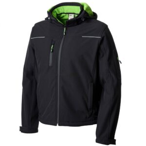 ΜΠΟΥΦΑΝ ΕΡΓΑΣΙΑΣ SOFTSHELL NEW LUCERNA BLACK, Μέγεθος XL