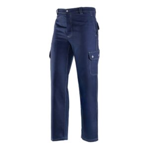 ΠΑΝΤΕΛΟΝΙ ΕΡΓΑΣΙΑΣ ΒΑΜΒΑΚΕΡΟ TOP EUR BLUE, Μέγεθος M