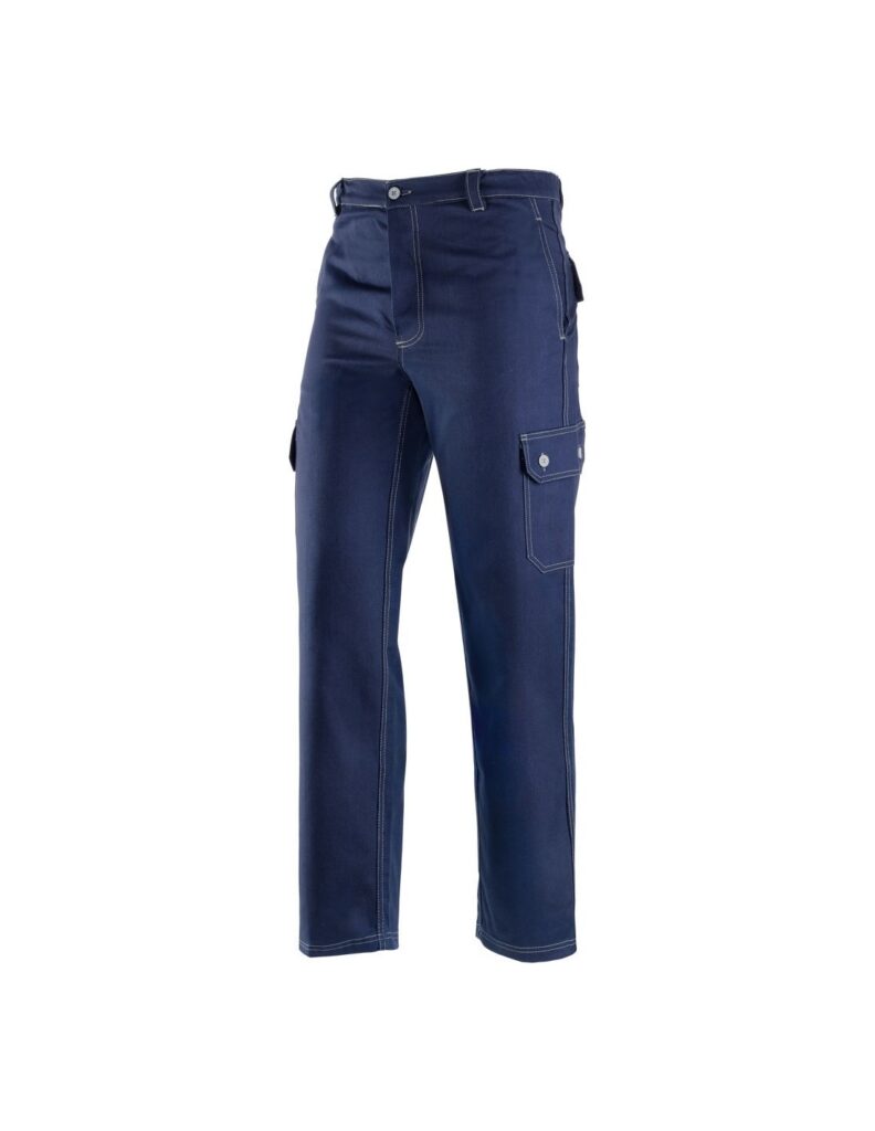 ΠΑΝΤΕΛΟΝΙ ΕΡΓΑΣΙΑΣ ΒΑΜΒΑΚΕΡΟ TOP EUR BLUE, Μέγεθος M