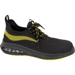 ΠΑΠΟΥΤΣΙΑ ΑΣΦΑΛΕΙΑΣ ESD ΜΕ ΑΕΡΟΣΟΛΑ RUSH-998 S1 PL FO SR BLACK - YELLOW, Μέγεθος 41