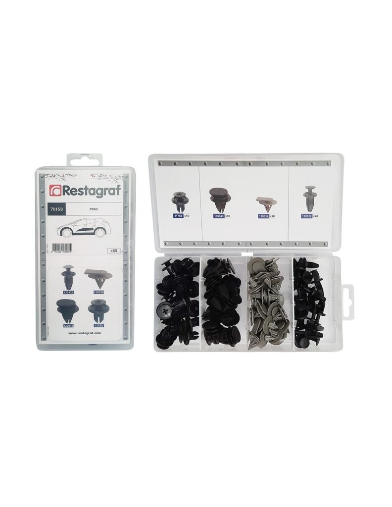 ΣΥΛΛΟΓΗ CLIPS AND PLASTIC RIVETS BMW MINI