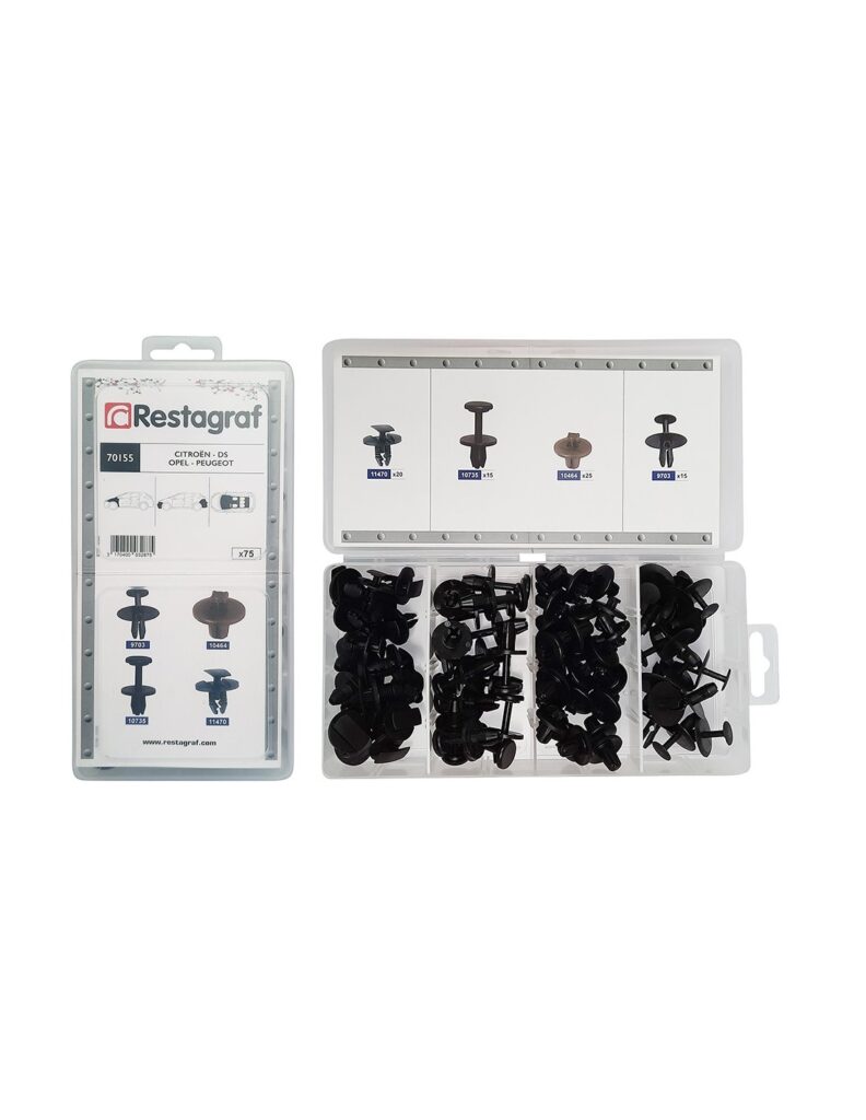 ΣΥΛΛΟΓΗ PLASTIC RIVETS CITROEN DS OPEL PEUGEOT